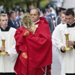 14.09.2021. Święty Krzyż. Poświęcenie kopca księcia Adama Czartoryskiego / Wiktor Taszłow / Radio Kielce