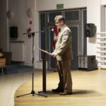 15.09.2021. Ciekoty. Konferencja podsumowująca 70 lat istnienia Świętokrzyskiego Parku Narodowego pt. „Świętokrzyski Park Narodowy. Przyroda i człowiek”. Na zdjęciu: Jan Reklewski - dyrektor Świętokrzyskiego Parku Narodowego / Wiktor Taszłow / Radio Kielce