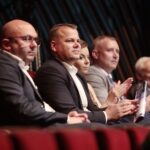 15.09.2021. Kielce. Mała scena KCK. Wręczenie statuetek NOVATOR 2020 / Wiktor Taszłow / Radio Kielce