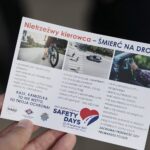 21.09.2021. Kielce. Ćwiczenia w ramach kampanii promującej bezpieczeństwo w ruchu drogowym oraz właściwe udzielanie pierwszej pomocy / Wiktor Taszłow / Radio Kielce