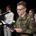 22.09.2021. Kielce. Mała scena KCK. Nagrody "Nadzieje Kielc". Na zdjęciu: Jakub Stachurka. / Wiktor Taszłow / Radio Kielce