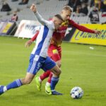 22.09.2021. Kielce. 1/32 finału Pucharu Polski; Korona Kielce - Wisła Płock / Wiktor Taszłow / Radio Kielce
