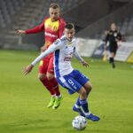 22.09.2021. Kielce. 1/32 finału Pucharu Polski; Korona Kielce - Wisła Płock / Wiktor Taszłow / Radio Kielce