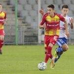 22.09.2021. Kielce. 1/32 finału Pucharu Polski; Korona Kielce - Wisła Płock / Wiktor Taszłow / Radio Kielce