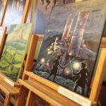 23.09.2021. Kielce. Wernisaż „Iłża-Chęciny” / Wiktor Taszłow / Radio Kielce