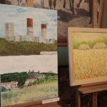 23.09.2021. Kielce. Wernisaż „Iłża-Chęciny” / Wiktor Taszłow / Radio Kielce