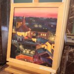 23.09.2021. Kielce. Wernisaż „Iłża-Chęciny” / Wiktor Taszłow / Radio Kielce