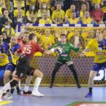 23.09.2021. Kielce. 2. kolejka Ligi Mistrzów: Łomża Vive Kielce - Telekom Veszprem / Wiktor Taszłow / Radio Kielce