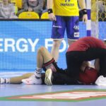 23.09.2021. Kielce. 2. kolejka Ligi Mistrzów: Łomża Vive Kielce - Telekom Veszprem / Wiktor Taszłow / Radio Kielce