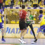 23.09.2021. Kielce. 2. kolejka Ligi Mistrzów: Łomża Vive Kielce - Telekom Veszprem / Wiktor Taszłow / Radio Kielce