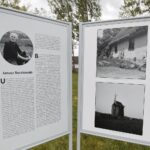 24.09.2021. Tokarnia. Muzeum Wsi Kieleckiej. Wystawa "Portret zapomnianej prowincji kieleckiej. Pierściński, Buczkowski, Gajewski" / Wiktor Taszłow / Radio Kielce