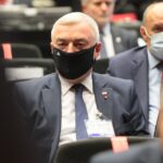 07.09.2021. Kielce. Otwarcie Międzynarodowego Salonu Przemysłu Obronnego. Na zdjęciu: Andrzej Bętkowski - marszałek województwa świętokrzyskiego / Wiktor Taszłow / Radio Kielce