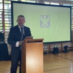 03.09.2021. Inauguracja roku sportowego w Szkole Mistrzostwa Sportowego. Na zdjęciu: Jarosław Rusiecki - senator PiS / Emilia Sitarska / Radio Kielce