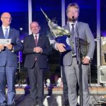 10.09.2021. Starachowice. Rozdanie Świętokrzyskich Nagród Muzealnych im. Tadeusza Włoszka. Na zdjęciu (od lewej): Piotr Wawrzyk - wiceminister spraw zagranicznych, Marek Bogusławski - członek zarządu województwa świętokrzyskiego i Mikołaj Getka-Kenig - dyrektor Muzeum Okręgowego w Sandomierzu / Anna Głąb / Radio Kielce