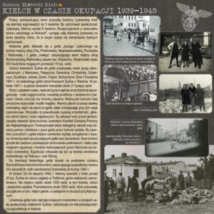 Wystawa „Kielce w czasie okupacji 1939-1945” / Muzeum Historii Kielc