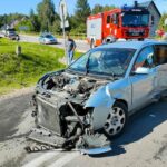 06.09.2021. Smyków. Wypadek / OSP w Kozowie