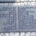 30.09.2021. Ostrowiec Świętokrzyski. Pomnik upamiętniający powieszonych ostrowczan / Emilia Sitarska / Radio Kielce