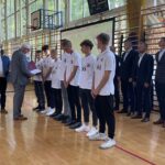 03.09.2021. Ostrowiec Św. Inauguracja roku sportowego w Szkole Mistrzostwa Sportowego / Emilia Sitarska / Radio Kielce