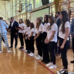 03.09.2021. Ostrowiec Św. Inauguracja roku sportowego w Szkole Mistrzostwa Sportowego / Emilia Sitarska / Radio Kielce