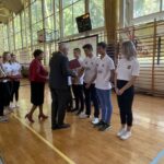 03.09.2021. Ostrowiec Św. Inauguracja roku sportowego w Szkole Mistrzostwa Sportowego / Emilia Sitarska / Radio Kielce