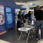 08.09.2021. Ostrowiec Św. Punkt szczepień w galerii handlowej / Emilia Sitarska / Radio Kielce