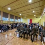 01.09.2021. Ostrowiec Św. Uroczyste rozpoczęcie roku szkolnego w liceum im. Joachima Chreptowicza. / Emilia Sitarska / Radio Kielce