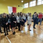 01.09.2021. Ostrowiec Św. Uroczyste rozpoczęcie roku szkolnego w liceum im. Joachima Chreptowicza. / Emilia Sitarska / Radio Kielce