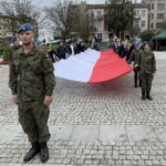 29.09.2021. Ostrowiec Świętokrzyski. Ślubowanie klas drugich Niepublicznego Technikum im. Tadeusza Kościuszki ZDZ / Emilia Sitarska / Radio Kielce