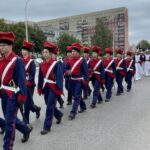 29.09.2021. Ostrowiec Świętokrzyski. Ślubowanie klas drugich Niepublicznego Technikum im. Tadeusza Kościuszki ZDZ / Emilia Sitarska / Radio Kielce