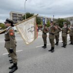 29.09.2021. Ostrowiec Świętokrzyski. Ślubowanie klas drugich Niepublicznego Technikum im. Tadeusza Kościuszki ZDZ / Emilia Sitarska / Radio Kielce