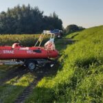 03.09.2021. Nowe w gminie Ożarów. Strażacy w akcji ratowania pszczół / OSP Ożarów