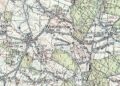 Mapa z czasu II RP. Okolice Łopuszna i Snochowic / archiwum własne
