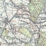 Mapa z czasu II RP. Okolice Łopuszna i Snochowic / archiwum własne