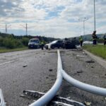 14.09.2021. Kielce. Wypadek na ul. Krakowskiej / Dionizy Krawczyński / Radio Kielce