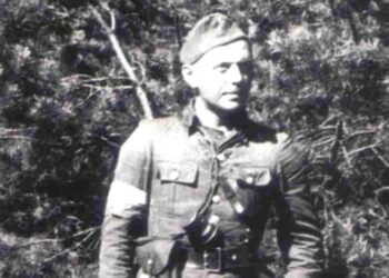 Wacław Różański jako oficer 4 Pułku Piechoty Legionów Armii Krajowej. / archiwum własne
