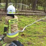 02.09.2021. Kozów w gminie Smyków. Strażackie ćwiczenia „Poligon 2021" / OSP KSRG Ruda Maleniecka