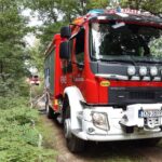 02.09.2021. Kozów w gminie Smyków. Strażackie ćwiczenia „Poligon 2021" / OSP KSRG Ruda Maleniecka