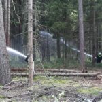 02.09.2021. Kozów w gminie Smyków. Strażackie ćwiczenia „Poligon 2021" / OSP KSRG Ruda Maleniecka