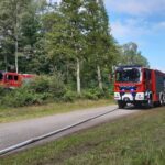 02.09.2021. Kozów w gminie Smyków. Strażackie ćwiczenia „Poligon 2021" / OSP KSRG Ruda Maleniecka