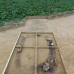 28.09.2021. Sadowie. Prace archeologiczne - cmentarzysko kultury amfor kulistych / Wojciech Pasterkiewicz / Uniwersytet Rzeszowski