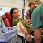 18.09.2021. Sandomierz. „Krwiobieg terytorialsa" na sandomierskim rynku / ppor. Daniel Woś / ŚBOT