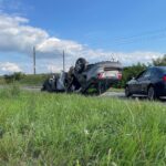 14.09.2021. Kielce. Wypadek na ul. Krakowskiej / Dionizy Krawczyński / Radio Kielce