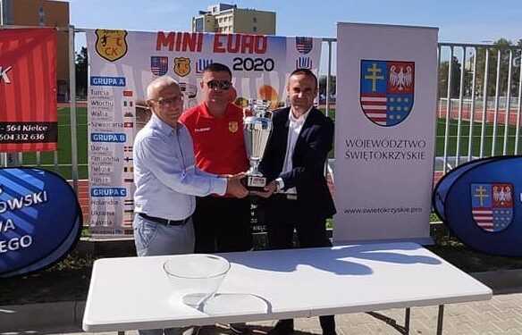 11.09.2021. Kielce. Losowanie grup turnieju Świętokrzyskie Mini Euro 2020 / Stowarzyszenie Sport CK