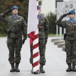 30.09.2021. Kielce. Przekazanie obowiązków komendanta CPdMZ / Wiktor Taszłow / Radio Kielce