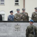 30.09.2021. Kielce. Przekazanie obowiązków komendanta CPdMZ / Wiktor Taszłow / Radio Kielce