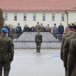 30.09.2021. Kielce. Przekazanie obowiązków komendanta CPdMZ / Wiktor Taszłow / Radio Kielce