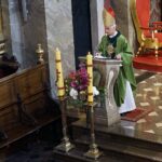 07.09.2021. Kielce. Uroczystości upamiętniające kieleckich westerplatczyków. Na zdjęciu: biskup Marian Florczyk / Anna Kwapisz / Radio Kielce