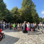 12.09.2021. Święty Krzyż. Turyści na szlaku / Emilia Sitarska / Radio Kielce