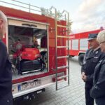 25.09.2021. Wszechświęte. Powitanie nowego samochodu strażackiego / Emilia Sitarska / Radio Kielce