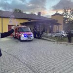 25.09.2021. Wszechświęte. Powitanie nowego samochodu strażackiego / Emilia Sitarska / Radio Kielce